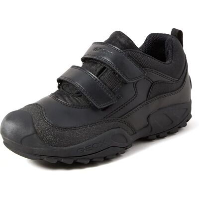 Geox Boys Savage Waterproof School Shoes - Kids Leather Black EU 32 Geox Boys Savage Waterproof School Shoes - Kids Leather Black EU 32