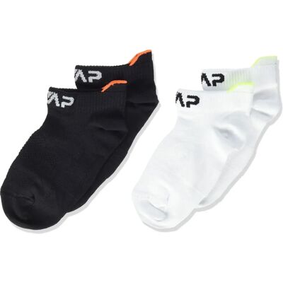 Chaussettes CMP Ultralight Multicolores - Pack de 2 pour Montagne - Publicité Chaussettes CMP Ultralight Multicolores - Pack de 2 pour Montagne - Publicité