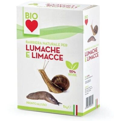 Bio Love - Barriera Naturale Lumache - 1kg - Lumache - barrier Bio Love - Barriera Naturale Lumache - 1kg - Lumache - barrier