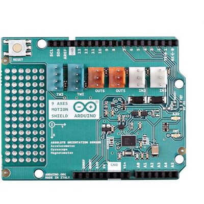 Arduino 9 Axes Motion Shield - Absolute Orientation Sensor, Supports TinkerKit Arduino 9 Axes Motion Shield - Absolute Orientation Sensor, Supports TinkerKit