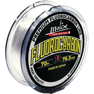 Molix 70m Silver Fluorocarbon Line - Fishing Line Molix 70m Silver Fluorocarbon Line - Fishing Line