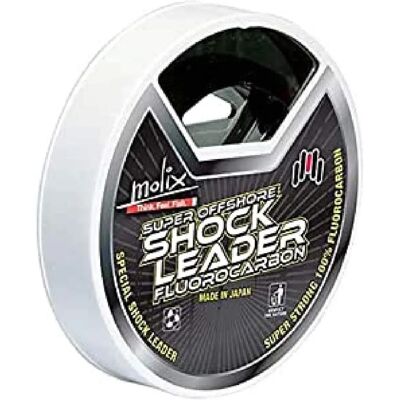Molix Líder de fluorocarbono Super Offshore - 25 M - Blanco - 0,800 mm Molix Líder de fluorocarbono Super Offshore - 25 M - Blanco - 0,800 mm