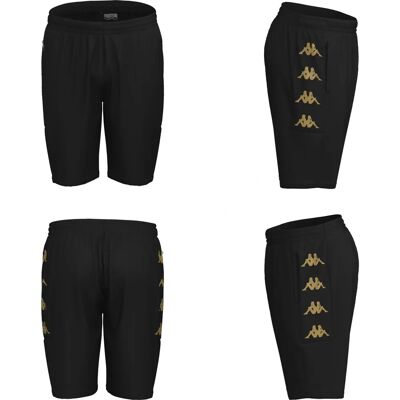 Shorts pretos KAPPA Gabbio - Esportivo e Casual Shorts pretos KAPPA Gabbio - Esportivo e Casual