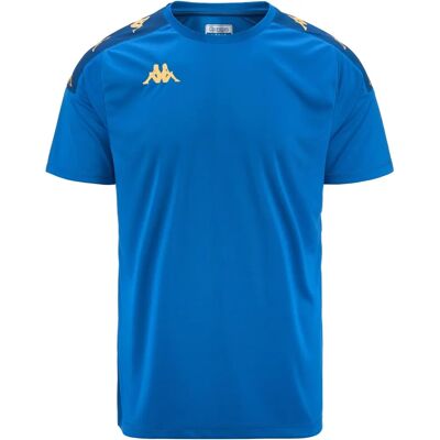 Kappa Gianto Maillot Actif Bleu - Vêtements de Sport Kappa Gianto Maillot Actif Bleu - Vêtements de Sport