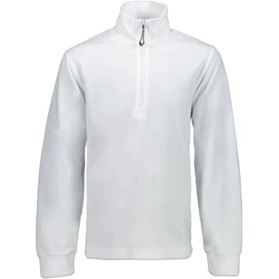 Giacca in pile unisex bianca CMP per sci - 12 anni Giacca in pile unisex bianca CMP per sci - 12 anni