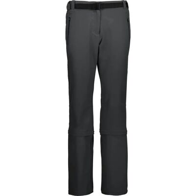 CMP Zip Off Gray Womens Pants - 4-Way Stretch, UV UPF 30 CMP Zip Off Gray Womens Pants - 4-Way Stretch, UV UPF 30