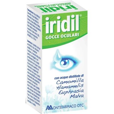 MONTEFARMACO OTC SPA Collirio Iridil - 10ml Rinfrescante e Lenitivo MONTEFARMACO OTC SPA Collirio Iridil - 10ml Rinfrescante e Lenitivo