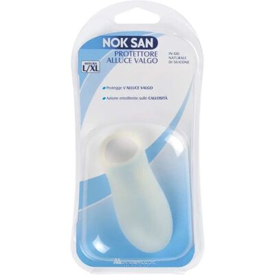 Protezione alluce Nok San Gel Silicone Naturale L/XL - Protezione Protezione alluce Nok San Gel Silicone Naturale L/XL - Protezione