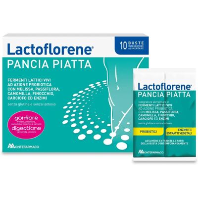 MONTEFARMACO OTC Lactoflorene Pancia Piatta - Supporto digestivo probiotico MONTEFARMACO OTC Lactoflorene Pancia Piatta - Supporto digestivo probiotico