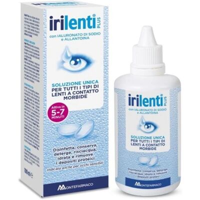 Montefarmaco OTC SpA Irilenti Soluzione Lenti - Idratante & Disinfettante Montefarmaco OTC SpA Irilenti Soluzione Lenti - Idratante & Disinfettante