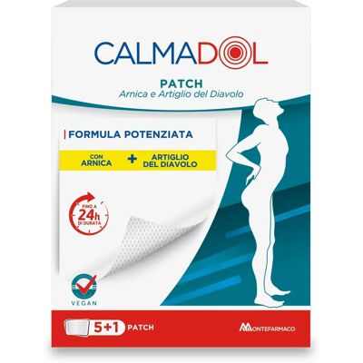 Montefarmaco OTC Calmadol Cerotto Antidolorifico - 6 Pezzi Montefarmaco OTC Calmadol Cerotto Antidolorifico - 6 Pezzi