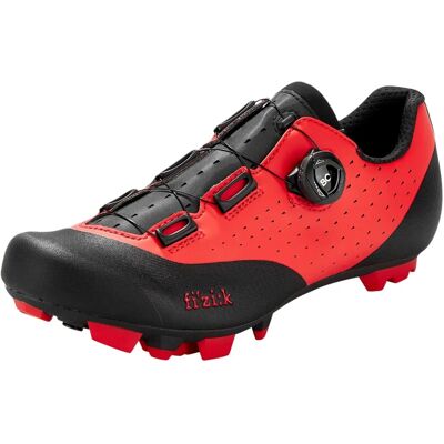 Buty terenowe Fizik Vento Overcurve X3 - Czerwono-Czarne - EU 42 Buty terenowe Fizik Vento Overcurve X3 - Czerwono-Czarne - EU 42