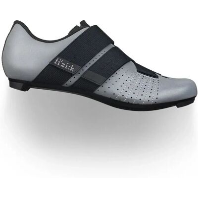 Fizik Tempo R5 Powerstrap - Grau/Schwarz - Powerstrap Klett - R5 Nylon - Schuh Fizik Tempo R5 Powerstrap - Grau/Schwarz - Powerstrap Klett - R5 Nylon - Schuh