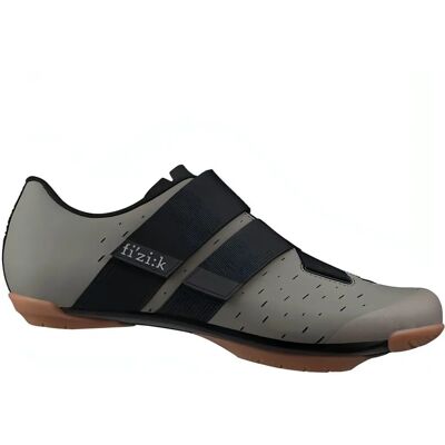 Chaussures Tout-Terrain Fizik Terra Powerstrap X4 - Gris/Noir - Équipement Cyclisme - Publicité Chaussures Tout-Terrain Fizik Terra Powerstrap X4 - Gris/Noir - Équipement Cyclisme - Publicité