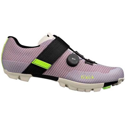 Fizik VENTO FEROX160838 - Carbon/Lilac/White MTB-Schuhe Fizik VENTO FEROX160838 - Carbon/Lilac/White MTB-Schuhe