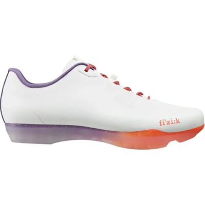 Fizik Tempo Beat Fahrradschuhe - Straße & Schotter - Weiß, Grün, Orange Fizik Tempo Beat Fahrradschuhe - Straße & Schotter - Weiß, Grün, Orange