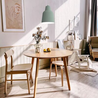 Lumicom Grüne/Weiße Pendelleuchte - E27 Max 42W - 25cm Lumicom Grüne/Weiße Pendelleuchte - E27 Max 42W - 25cm
