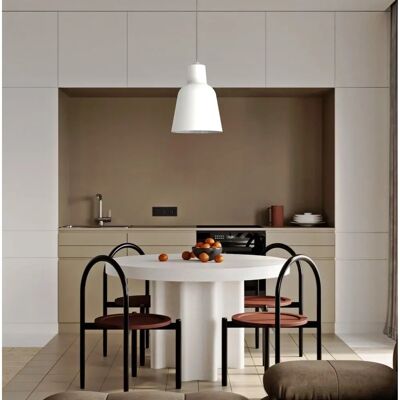 LUMICOM Lampada sospensione - E27 - 42W - Metallo - Verde iceberg/bianco LUMICOM Lampada sospensione - E27 - 42W - Metallo - Verde iceberg/bianco