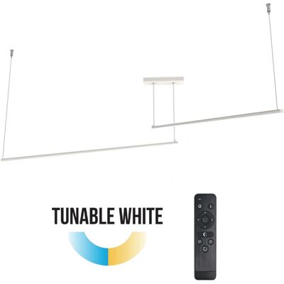 Lámpara colgante Lumicom Jaqueline - Altura ajustable - 42W máx - Metal negro Lámpara colgante Lumicom Jaqueline - Altura ajustable - 42W máx - Metal negro