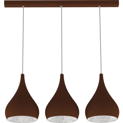 Lumicom Calice Lampada Sospensione Lineare - 3 E27 Max 42W Lumicom Calice Lampada Sospensione Lineare - 3 E27 Max 42W
