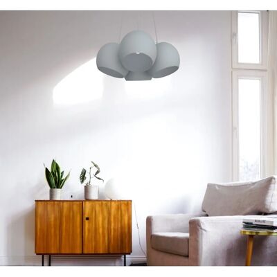 Lumicom Joe Lámpara de Techo - Interior, Metal, Gris - Tipo de Producto Lumicom Joe Lámpara de Techo - Interior, Metal, Gris - Tipo de Producto