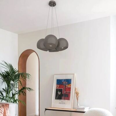 Lumicom Joe Lampada a Sospensione - 4x E27 Metallo Interno Lampada da Soffitto Lumicom Joe Lampada a Sospensione - 4x E27 Metallo Interno Lampada da Soffitto