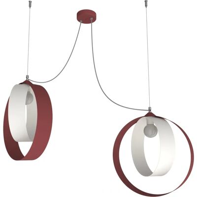 Lumicom Shell Lampada a Soffitto - Regolabile, 2x E27, 42W max Lumicom Shell Lampada a Soffitto - Regolabile, 2x E27, 42W max
