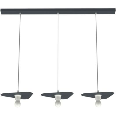 Lumicom Nube Lámpara de Techo - E27, Metal, Antracita Lumicom Nube Lámpara de Techo - E27, Metal, Antracita