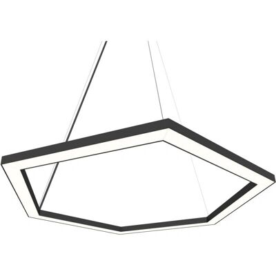 Lámpara Colgante Lumicom Esagono - Ø60, 34W, Negro Lámpara Colgante Lumicom Esagono - Ø60, 34W, Negro