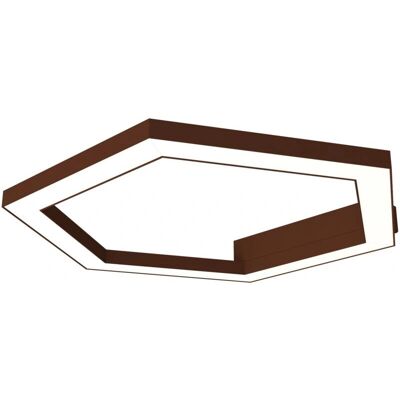 Lumicom Esagono 40cm Lámpara de Techo Corten Lumicom Esagono 40cm Lámpara de Techo Corten