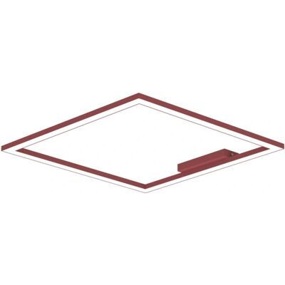 Lumicom Modelo 60cm Cuero de vaca rojo Metal Lámpara de techo Lumicom Modelo 60cm Cuero de vaca rojo Metal Lámpara de techo
