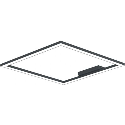 Lumicom - Lampada da Soffitto L60 - 46W/m LED, Metallo, Antracite Lumicom - Lampada da Soffitto L60 - 46W/m LED, Metallo, Antracite