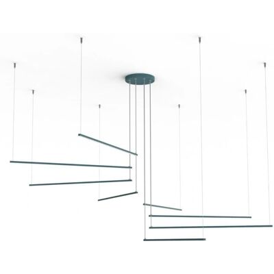 Lumicom Lámpara de Techo Radius 8X Monocolor - Lámpara de Techo Lumicom Lámpara de Techo Radius 8X Monocolor - Lámpara de Techo