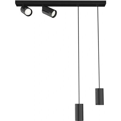 Lumicom Modelo 4x GU10 Lámpara de Techo Metálica Ajustable Lumicom Modelo 4x GU10 Lámpara de Techo Metálica Ajustable