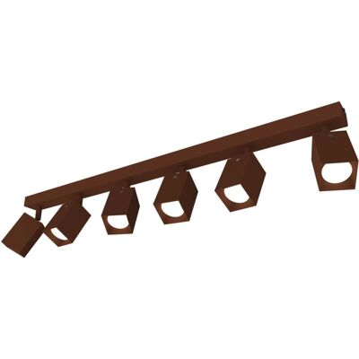 Lumicom - Lámpara de techo Corten XL con GU10 - Iluminación interior Lumicom - Lámpara de techo Corten XL con GU10 - Iluminación interior