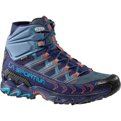 La Sportiva Ultra Raptor II Mid GTX - DeepSea/Hurricane Blå;Oransje - Trail Running Sko La Sportiva Ultra Raptor II Mid GTX - DeepSea/Hurricane Blå;Oransje - Trail Running Sko