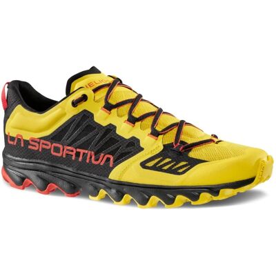 Chaussures de trail La Sportiva Helios III Jaune - Trail Shoes - Publicité Chaussures de trail La Sportiva Helios III Jaune - Trail Shoes - Publicité