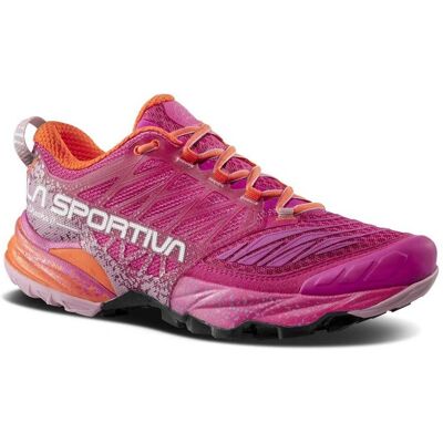 La Sportiva AKASHA II - Chaussures trail femme - printemps/tomate cerise - Publicité La Sportiva AKASHA II - Chaussures trail femme - printemps/tomate cerise - Publicité