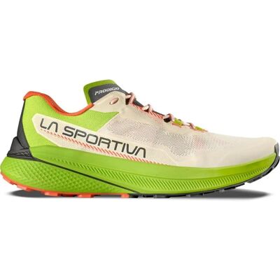 La Sportiva La Prodigio Beige/Vert - Chaussures de course - Publicité La Sportiva La Prodigio Beige/Vert - Chaussures de course - Publicité