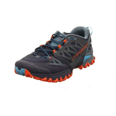 La Sportiva Bushido III Wide Deep Sea / Cherry Tomato - Running Shoes La Sportiva Bushido III Wide Deep Sea / Cherry Tomato - Running Shoes