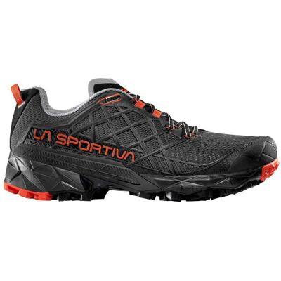 Scarpe La Sportiva Akyra II Grigio Arancione - Trail Scarpe La Sportiva Akyra II Grigio Arancione - Trail