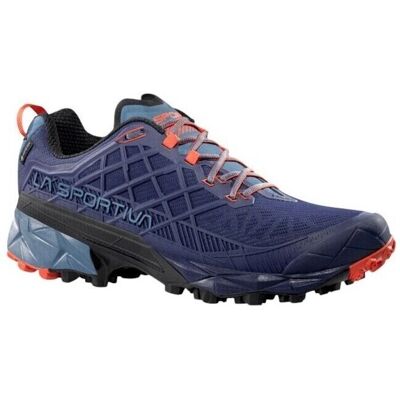 La Sportiva Akyra II Niebieskie Fioletowe Pomarańczowe Buty do biegania w terenie - Trail Running Shoes La Sportiva Akyra II Niebieskie Fioletowe Pomarańczowe Buty do biegania w terenie - Trail Running Shoes