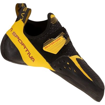 La Sportiva Solution Comp - Klatresko - Svart / Gul La Sportiva Solution Comp - Klatresko - Svart / Gul