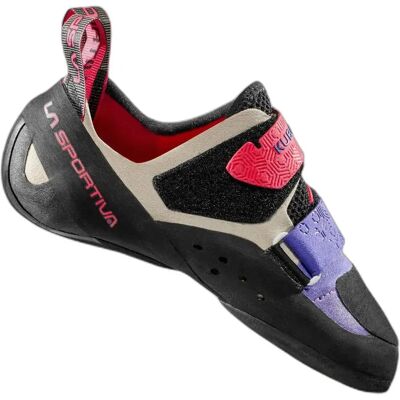 La Sportiva - Kubo - Bleu/Rose/Noir - 33 - Chaussure d'escalade - Publicité La Sportiva - Kubo - Bleu/Rose/Noir - 33 - Chaussure d'escalade - Publicité