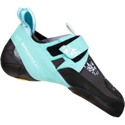 La Sportiva Skwama Vegan Pastelblauw/Zwart - Klimschoenen La Sportiva Skwama Vegan Pastelblauw/Zwart - Klimschoenen