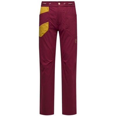 La Sportiva - Labyrinth - granate - amarillo - Pantalon - Publicité La Sportiva - Labyrinth - granate - amarillo - Pantalon - Publicité