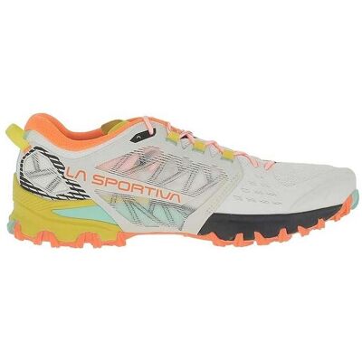 La Sportiva Bushido III Kreide/Gelb Trail Laufschuhe La Sportiva Bushido III Kreide/Gelb Trail Laufschuhe