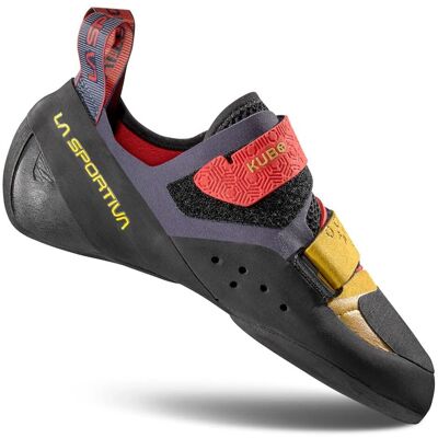 La Sportiva Kubo - Mikrokuitu ja nupukki kiipeilykengät - Sisäseinäkiipeily La Sportiva Kubo - Mikrokuitu ja nupukki kiipeilykengät - Sisäseinäkiipeily