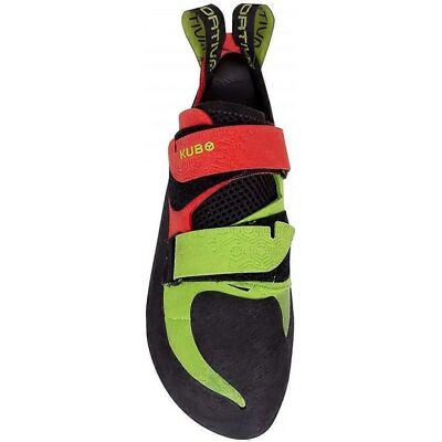 La Sportiva Kubo - Mikrofaser, Veloursleder, Klettverschluss - Kletterschuhe La Sportiva Kubo - Mikrofaser, Veloursleder, Klettverschluss - Kletterschuhe