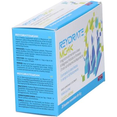 Vital Factors Reydrate Mg+K Limone - Integratore alimentare Vital Factors Reydrate Mg+K Limone - Integratore alimentare